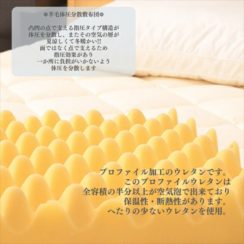 寝具【★期間限定クーポン配布中★】敷布団 ポコポコ 腰痛 敷布団 シングルロング 健...