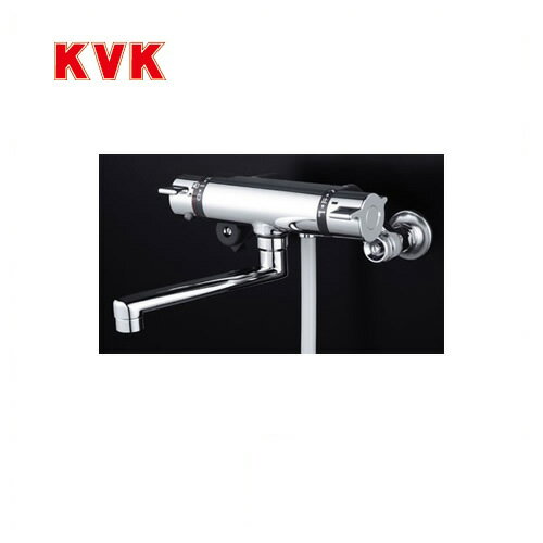 [KF800THA]KVK 浴室水栓 シャワー水栓 サーモスタットシャワー金具（壁付きタイプ） 楽締めソケット付 逆止弁 快適節水シャワー 蛇口 【送料無料】 壁付タイプ おしゃれ