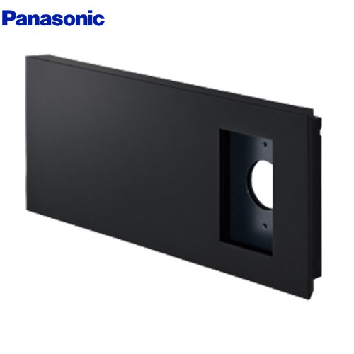 Rakuten - [CTN8570TB] カメラドアホンパネル MD-1型 パナソニック 宅配ボックス 左右兼用 壁埋め込み 鋳鉄ブラック色 ※表札・ドアホン別売 【送料無料】【オプション品】