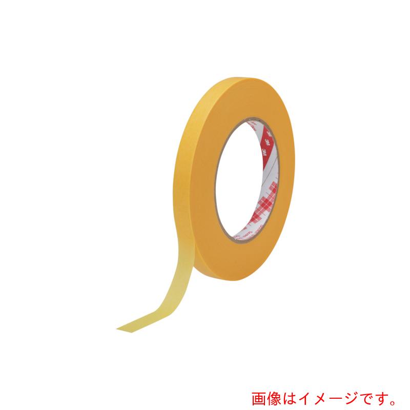 特長 ●平面紙を使用した、和紙マスキングテープです。 ●3インチ紙管タイプです。 ●150℃ 30分程度の環境下でも糊のこりしにくく、表面保護や仮固定用途にもご利用頂けます。 用途 ●各種工業製品塗装マスキング用。 ●車両用塗装マスキング用。 ●建築内装マスキング用。 ●保護用途用。 仕様 ●色：黄 ●幅(mm)：9 ●長さ(m)：100 ●厚さ(mm)：0.08 ●使用温度範囲(℃)：150 ●粘着力(N/10mm)：1.06 ●引張強度(N/10mm)：28.6 ●引張強度(N/25mm)：71.5 ●紙管サイズ(mm)：76.2 ●スコッチ平面紙マスキングテープ 材質 ●基材：平面紙 ●粘着剤：アクリル系 質量・質量単位 ●75.0g 【メーカー名】スリーエム　ジャパン（株）テープ・接着剤製品事業部 【メーカー品番】244 9X100 1P
