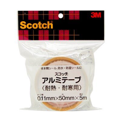 スリーエム ジャパン　スコッチ アルミテープ [耐熱・耐寒用]　【品番：KAL-50】