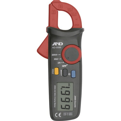 エー・アンド・デイ（A&D）　ミニクランプメーター　AD−5588　【品番：AD-5588】