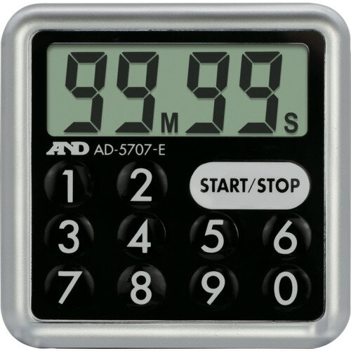 エー・アンド・デイ（A&D）　防滴デジタルタイマー　AD−5707−E　【品番：AD-5707-E】