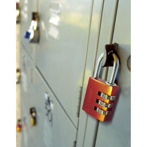 【メール便対応】ABUS（アバス）　ナンバー可変式南京錠　145−20　チタニウム　【...