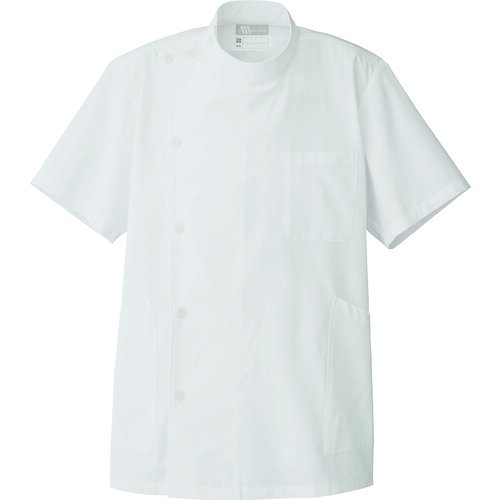 アイトス(AITOZ) メンズ半袖KCコート ホワイト 3L 【品番:861301-001-3L】