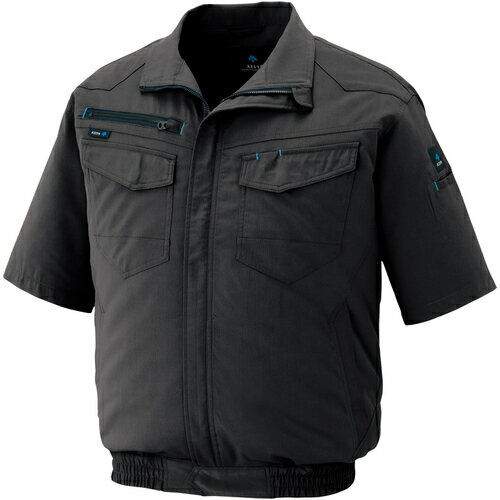 アイトス(AITOZ) 空調服用半袖ブルゾン(空調服TM) チャコール 3L 【品番:AZ2998-014-3L】 アイトス(AITOZ) 空調服用半袖ブルゾン(空調服TM) チャコール 3L 【品番:AZ2998-014-3L】
