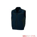 アイトス(AITOZ) 空調服用ベスト(空調服TM) ディープネイビー LL 【品番:AZ30587-018-LL】(4)