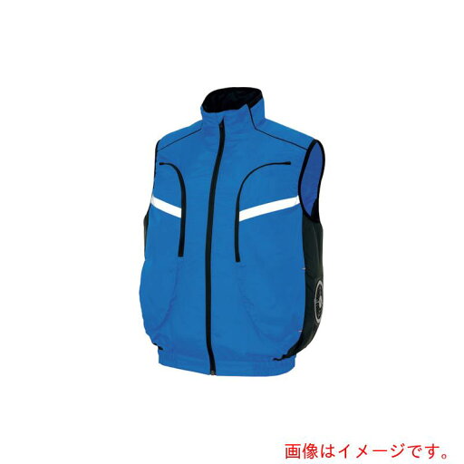 アイトス(AITOZ) 物流作業対応型空調服ベスト(空調服TM) ロイヤルブルー LL 【品番:AZ50195-006-LL】 アイトス(AITOZ) 物流作業対応型空調服ベスト(空調服TM) ロイヤルブルー LL 【品番:AZ50195-006-LL】