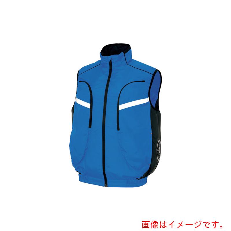 アイトス（AITOZ）　物流作業対応型空調服ベスト（空調服TM）　ロイヤルブルー　M　【品番：AZ50195-006-M】