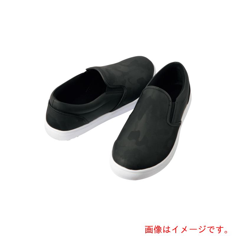 アイトス（AITOZ）　耐油耐滑スニーカーカモフラブラック26．5　【品番：AZ51504-110-26.5】