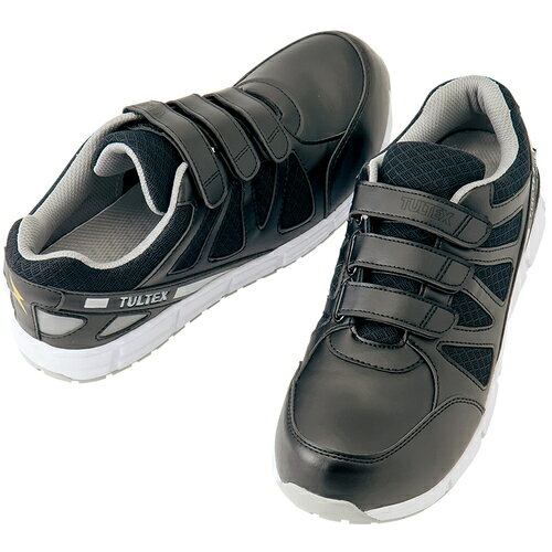 アイトス（AITOZ）　耐滑セーフティシューズ（マジックテープ）GRIPMAX　27．0　ブラック　【品番：AZ51659-010-27.0】