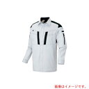 アイトス(AITOZ) ニュームービンカット フルハーネス仕様長袖シャツ シルバーグレー 3L 【品番:AZ6836-003-3L】