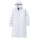 アイトス(AITOZ) ベンチコート(男女兼用)AZ8291 ホワイト L 【品番:AZ8291-001-L】