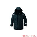 アイトス(AITOZ) 制電防寒コート ブラック 【品番:AZ9365-010-L】