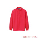 アイトス(AITOZ) メンズ長袖ポロシャツ レッド 3L 【品番:CL1001-046-3L】