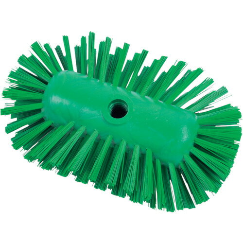 特長 ●寸胴や釜、タンクなど曲面の多い機器の内部洗浄に便利なブラシです。 用途 ●タンクの内面、大型機器などの全面洗浄に。 仕様 ●色：グリーン ●幅(mm)：241 ●耐熱温度(℃)：130 ●線径(mm)：0.6 ●毛丈(mm)：40 ...