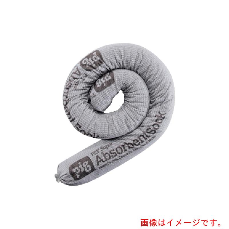 特長 ●環境にやさしいリサイクルセルロースの、ソックスタイプの吸収材です。 ●他のソックスに比べ、多量の液体漏れにも対応します。 ●多量の液体を吸収するので、交換頻度が少なくなります。 ●油、冷却水、溶剤、水などを吸収します。 ●機械周辺にしっかりフィットします。 ●焼却可能です。 用途 ●機械からの油にじみ対策、冷蔵ケース下からの水漏れ対策に。 仕様 ●油吸収量(L/本)：1.9 ●外径(mm)：60 ●長さ(m)：1.07 ●ソックスタイプの吸収材 材質 ●外側の繊維：ポリプロピレン99％以上/ポリエステルステッチ1％以下 ●中身：セルロースファイバー 質量・質量単位 ●2.1kg 注意事項 ●常温の乾燥した屋内で、紫外線を避け、段ボール箱のフタを閉じて保管するか、不透明の袋に入れて保管してください。 ●ご使用時に問題なく対応できるよう、製品を2か月おきに点検することをおすすめいたします。 【メーカー名】エー・エム・プロダクツ（株） 【メーカー品番】PIG2127P