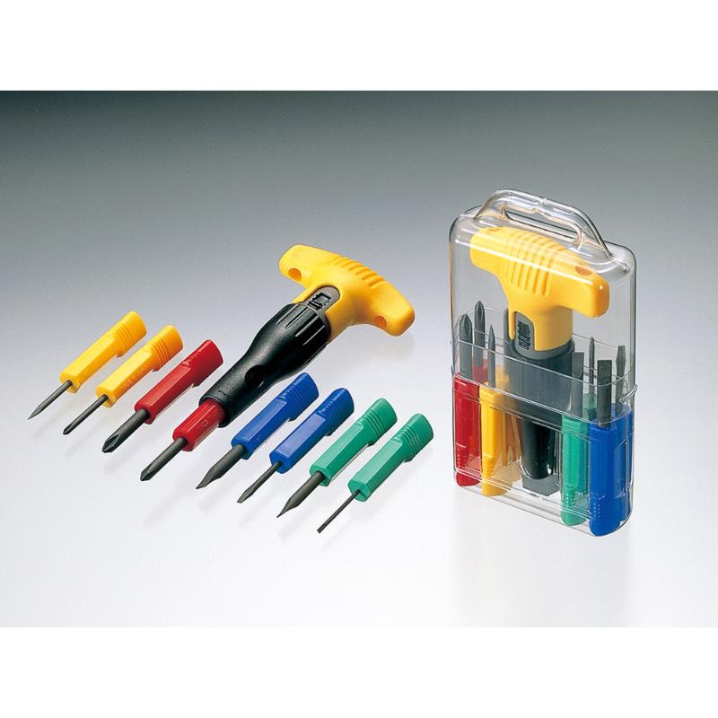 アネックスツール　ラチェット8本組ドライバーセット　【品番：5700】【JAN：4962485101244】