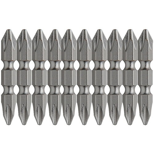 【メール便対応】アネックスツール パワービット10本組 両頭＋2×45（G） 【品番：AP-14M-P2-45-G】