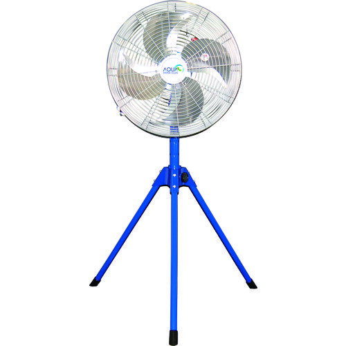 アクアシステム　無給油エアモーター式工場扇　スタンド型　（アルミハネ45cm）　...