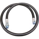 アクアシステム 耐油ゴムホース(20A×2000両端金具01-05+09付) 【品番:H807110200】