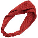 【メール便対応】アーテック ArTeC 冷感ヘアバンド 赤 【品番:19104】