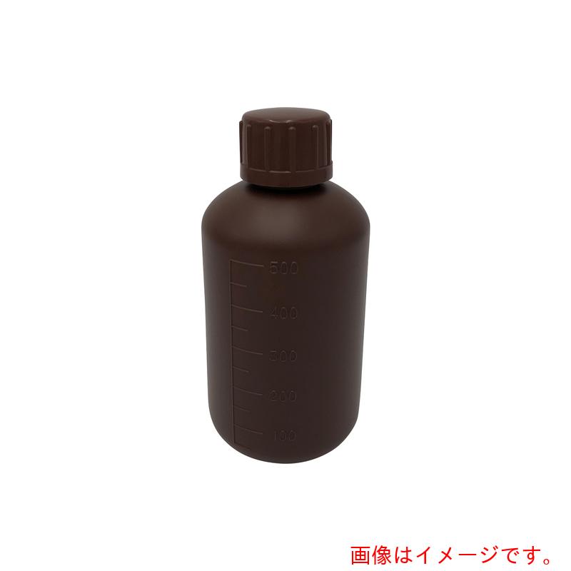 アズワン　AS　細口丸型遮光瓶500ml（茶）セットなし　【品番：10-3103-55】