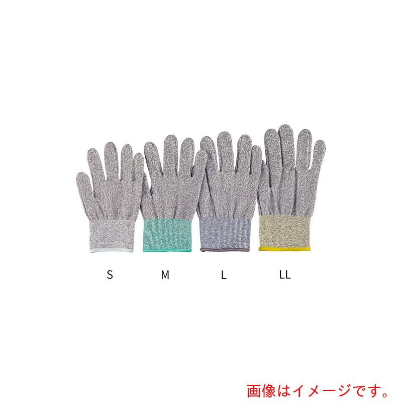 アズワン AS アズツール耐切創手袋(レベル5・コート無)Lサイズ グレー 【品番:4-3164-02】