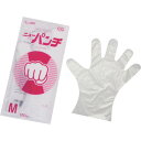 旭創業(Asahi) バイオマス ポリエチレン手袋 ニューパンチ袋入M(100枚入) 【品番:11402】