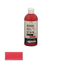 アサヒペン 水性 WOODジェルステイン 300ml ストロベリーレッド 【品番:4970925448774】
