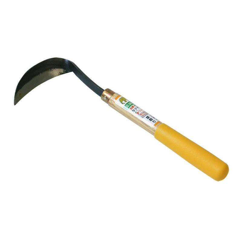 浅香工業　象 全鋼 片手カット鎌 グリップ付　【品番：196499】【JAN：4960517196497】