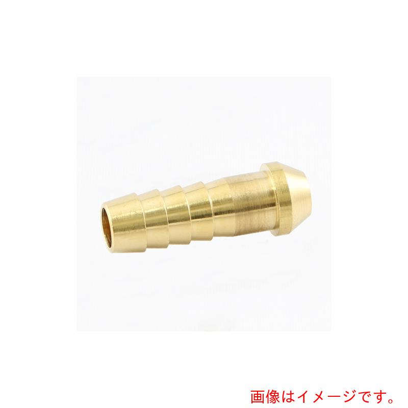 特長 ●HSN−1208とセットで使用 用途 ●ホース用継手。 ●HSN1208とセットで使用。 仕様 ●接続口径(タケノコ外径)(mm)：8 ●全長(mm)：34 ●使用流体：水・空気・油 ●タイプ：ホースジョイント用タケノコ ●最高使用圧力(MPa)：3.45 ●使用流体：水・空気・油 ●流体温度：-50〜150℃ ●使用圧力：3.45MPa 材質 ●黄銅（C3604） 質量・質量単位 ●11.0g 【メーカー名】アソー（株） 【メーカー品番】HSH-1208