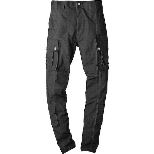 アタックベース　Atackbase　ストレッチカーゴパンツブラックLL　