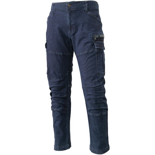 アタックベース　HUMMER　HUMMER　ストレッチカーゴパンツ　ネイビー6L　【品番：307106602】(4)