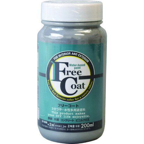 特長 ●つやを抑えた落ち着いた仕上がりの塗料です。 ●つや消しタイプより汚れに強く、メンテナンスが容易です。 ●屋外から屋内のかべ紙（ビニルクロス）まで幅広く塗れる多用途塗料です。 ●最大312色の取り揃え（0.7L、1.6L、3L）で、リフォーム・リノベーションにもお奨めです。 用途 ●屋外木部：ラティス、ベンチ、外板、戸袋などに。 ●屋内木部：巾木、窓枠、家具などに。 ●鉄部：門扉、フェンス、物置などに。 ●コンクリート：内かべ、外かべ、ブロック塀などに。 ●室内：かべ紙（ビニルクロス）、しっくい、モルタル、砂かべ、京壁、繊維かべなどに。 仕様 ●色：ライトグレー ●容量(L)：0.2 ●塗布面積(［［M2］］)：約2(畳換算約1.3枚分) ●指触乾燥時間：夏期/約1、冬期/約2?3 ●塗り面積(m2)：2（畳枚数換算約1.3枚） ●液性：水性半つや ●希釈剤：通常不要・濃いときは水道水で5%以内 ●塗回数：1回塗り ●建築基準法対応製品：F☆☆☆☆ 材質 ●合成樹脂（アクリル） 質量・質量単位 ●0.27kg 注意事項 ●鉄部への塗装は、事前にさび止め塗料を塗ってください。 ●繊維かべや砂壁に塗装の際は、事前にアトム水性下塗剤をご使用ください。 ●気温5度以下の場合、湿度85%以上の場合は塗装を避けてください。 ●塗れない場所の代表例：浴室床・ユニットバス・池など水が溜まる所・油分がある所・アルミ・ステンレス。 ●磁器タイル・化粧合板・アクリルやABS以外のプラスティック。 【メーカー名】アトムサポート（株） 【メーカー品番】00001-23104 【法人限定商品】※下記注意事項を事前にご確認ください。 ●この商品は送料が別途必要になります。 ●ご注文後、改めて当店より送料をご連絡させていただきます。送料のご了承をいただいてからの手配となります。（ご連絡までに数日かかる場合があります） ●手配後のキャンセル・返品・交換はできません。 ●メーカー直送、または、福山通運・西濃運輸・佐川急便でのお届けとなります。 ●配送業者の指定はできません。 ●原則法人宛（個人宅を除く）のみの配達となります。個人宅へのお届けの場合は事前にお問い合わせください。 ●お届け先の宛名または住所に法人名の記載がない場合は、法人であっても個人宅扱いとなります。 ●個人宅（法人名不記載を含む）へのお届けができない場合があります。 ●一部配送業者は平日のみの配達になります。原則時間指定はできません。 ●他メーカーとの同梱不可。 ●代金引換決済のご利用不可。