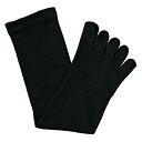 アトム 5本指靴下黒 4足組 【品番:BP2209-4P】