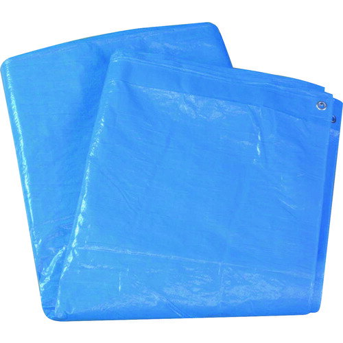 熱田資材　WING　ACE　ブルーシート　中厚　Cシート　＃2200タイプ　10mX10m　【品番：BS-1010(C)】