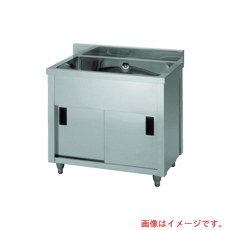 【別途送料あり】東製作所（azuma）　一槽キャビネットシンク　900×450×800　【品番：AP1-900K】