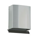 バクマ工業 フード・ルーバー脱着式 耐外風フード付換気口・N-JKRタイプ アミ付 100φ シルバーメタリックライト 【品番:N-100JKR-A10-SL】(4)