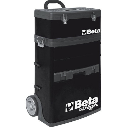 BETA　移動式ツールトロリー　C41H　ブラック　【品番：041000005】
