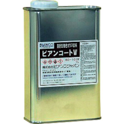 【別途送料あり】ビアンコジャパン(BIANCO) ビアンコートW 黒鳶(KUROTOBI)1L 【品番:BC-101W-BR3440-1L】
