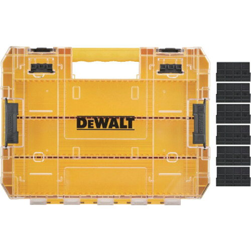 スタンレーブラック・アンド・デッカー（BLACK＋DECKER）　DEWALT　タフケース（大）デバイダー付　【品番：DT70839-QZ】