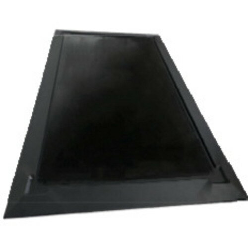 特長 ●繰り返し使用でき、経済的です。 ●置くだけで使用でき、粘着マットの場所移動や貼りにくい場所にも簡単に設置できます。 用途 ●床面の保護でクリーンルームの床を汚れや傷から守る為に。 ●粘着マットをしっかりと固定し、ズレを防ぐために。 ●足元の滑りを防ぐ構造で作業者の安全確保に。 仕様 ●シート入数(枚)：1 ●色：黒 ●サイズ長辺(mm)：710 ●サイズ短辺(mm)：1310 ●厚さ(mm)：10 ●粘着マットサイズ(mm)：600×1200 ●帯電防止性：ESD対策品 材質 ●黒PVCゴム 質量・質量単位 ●5500.0g 注意事項 ●床固定用の両面テープはついていません 【メーカー名】（株）ブラストン 【メーカー品番】BSC-840UM-60120