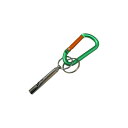 【メール便対応】中林製作所 冒険倶楽部工房 ホイッスルカラビナ付 【品番:HS-2】
