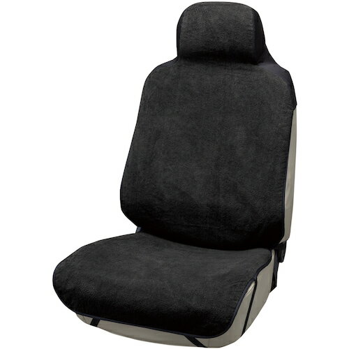 ボンフォーム（BONFORM）　カーシートカバー　吸水防水カバー　フロント1枚　ブラック　【品番：404210..