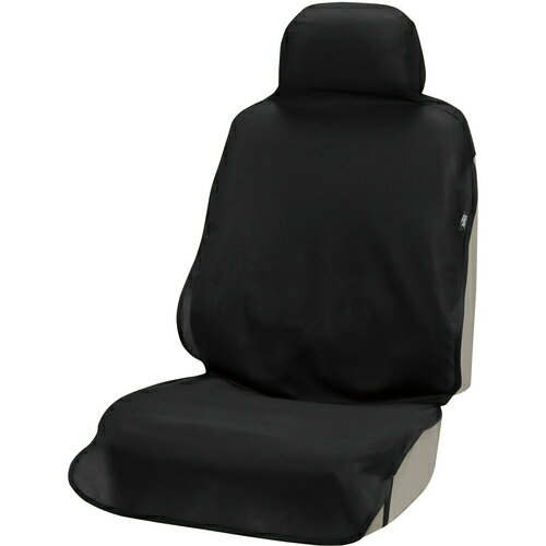 ボンフォーム（BONFORM）　シートカバー　ファブリーズ　フロント1枚　60x146cm　ブラック　【品番：41..