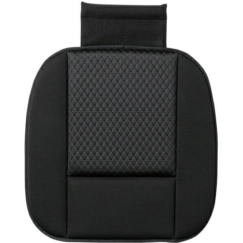 ボンフォーム（BONFORM）　クッション　ライトゲルマ　ヒップ型　45x45cm　ブラック　【品番：52074308】