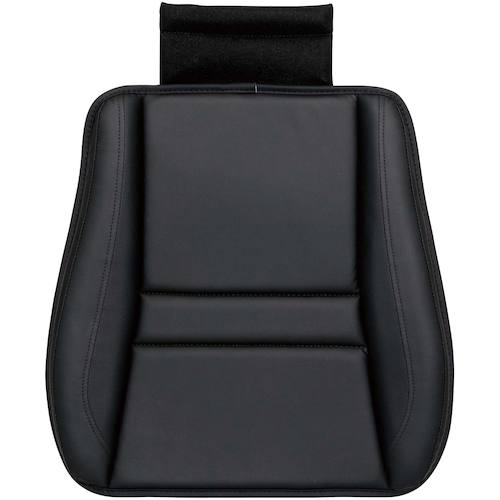 ボンフォーム（BONFORM）　シートクッション　レザーホールドヒップ型　BK　【品番：57714308】