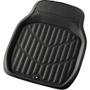 ボンフォーム(BONFORM) バケットマット 3Dレザーマット N48X62(フロント-1) BK 【品番:64650108】