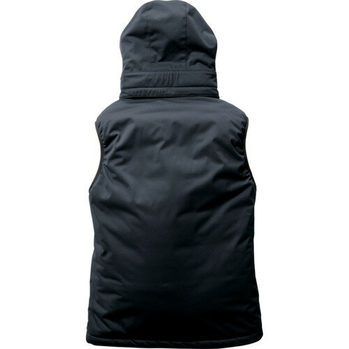 バートル　BURTLE　ストレッチフーディ防寒ベスト3264−35−Mブラック　【品番：3264-35-M】